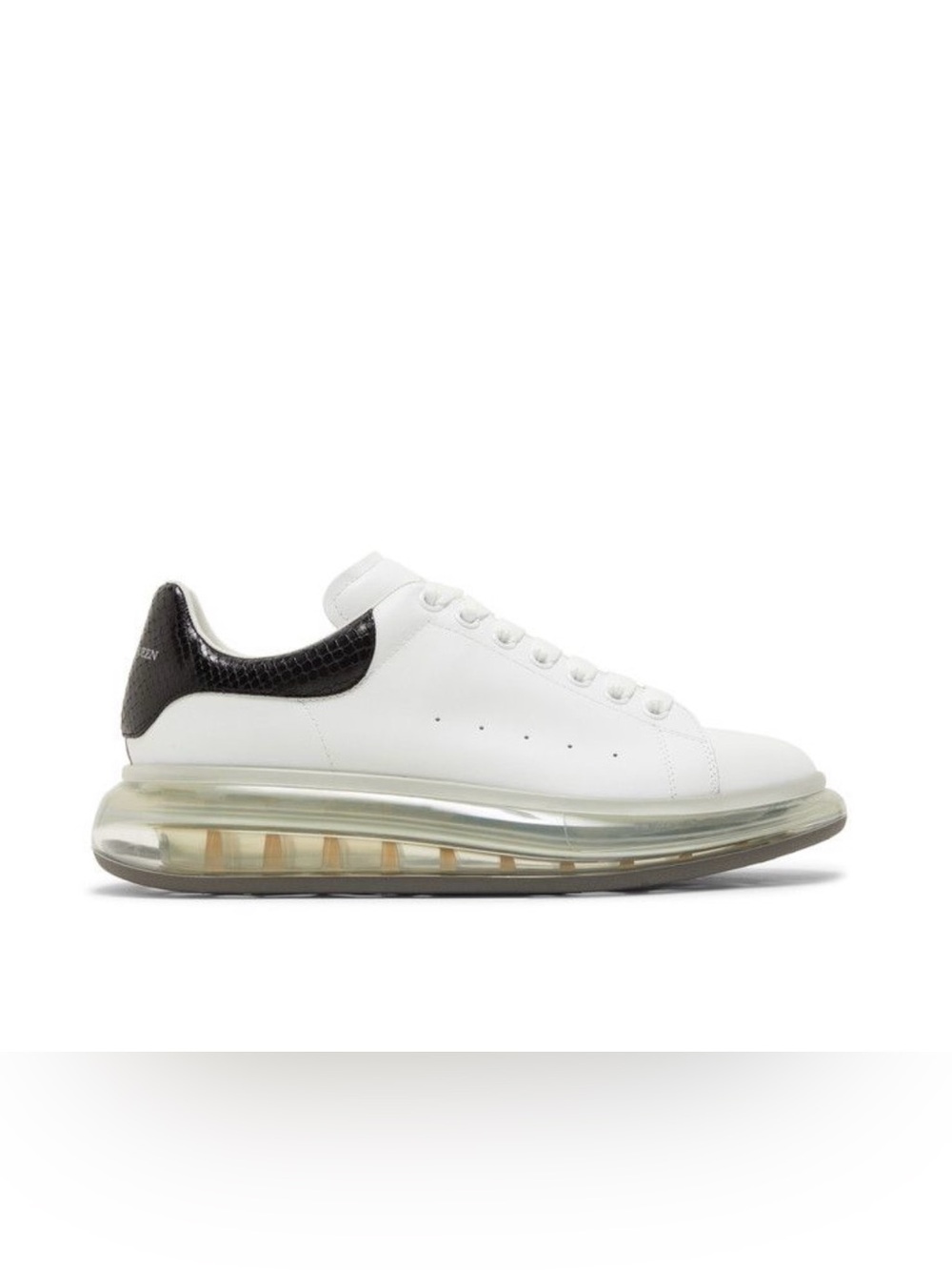 Alexander McQueen transparent sole